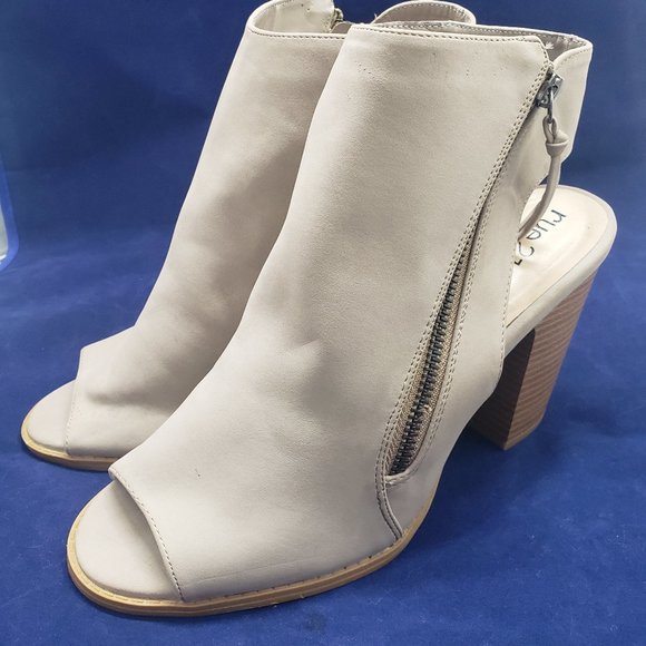 Rue 21 Shoes Open toe zipper heels - Picture 1 of 6